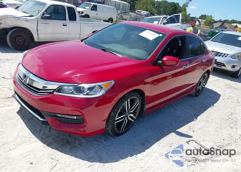 2017 Honda Accord Sport из США, поврежденный, VIN 1HGCR2F57HA069339